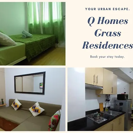Cozy 1-Br Unit In Grass Residences Qc