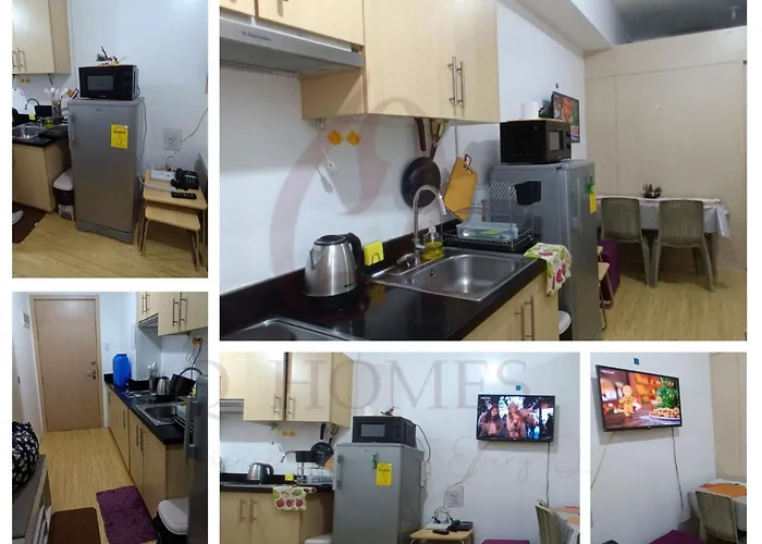 Cozy 1-br Unit In Grass Residences Qc Apartamento *